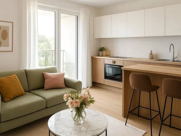 Appartement 2 pièces 39 m²