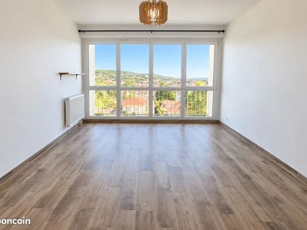 Bel F2 traversant rénové - 2 balcons - Magnifique vue sur Nancy