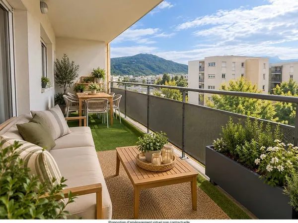 Appartement Saint Martin D Heres 3 pièce(s) 67.75 m2