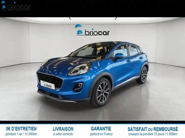Ford Puma 1.0 ecoboost 125ch mhev titanium + attelage
