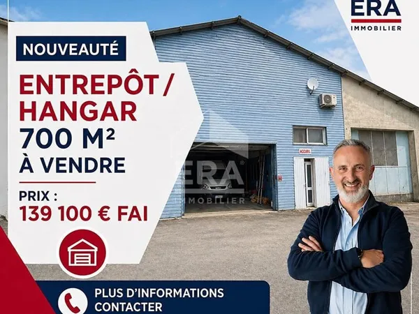 Entrepôt / local industriel Saint Jean d'Angely 700 m2