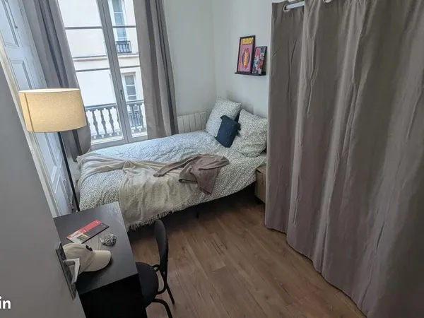 Chambre 1 pièce 12 m²