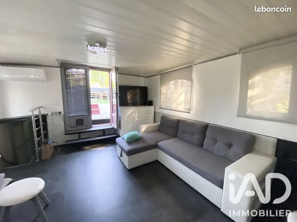 Péniche 4 pièces 95 m²