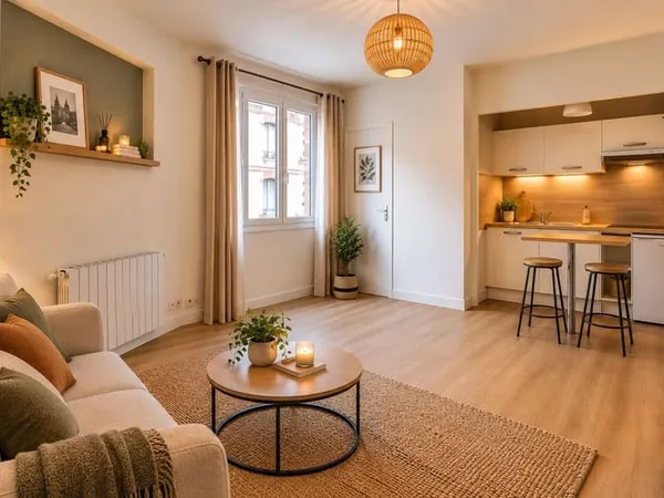 Appartement 1 pièce 21 m²