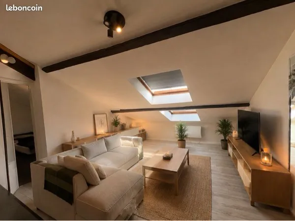 Appartement 2 pièces avec 53,49 m² au sol + parking — Lille Moulins