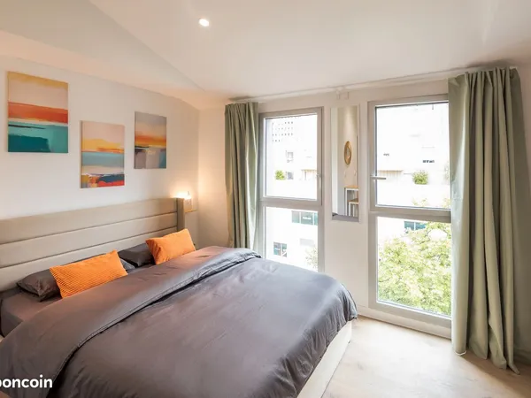 Studio meublé haut de gamme climatisé - 22 m² - Maison Flaugergues - Centre Montpellier - Durée flex