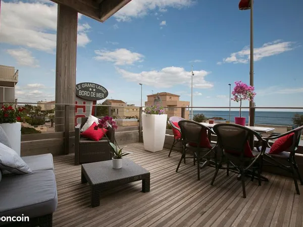 Appartement meublés face a la mer