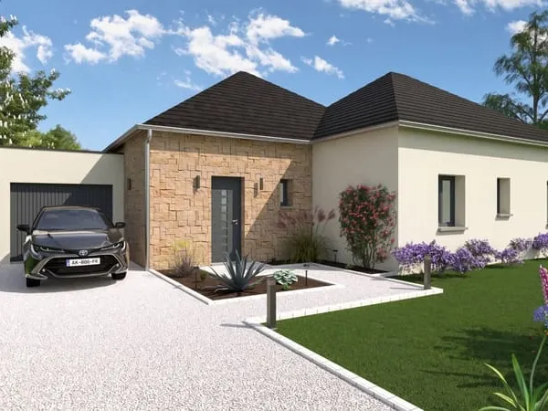 Faites construire votre maison 105 m² avec terrain à MARVILLE-MOUTIERS-BRULE (28) !