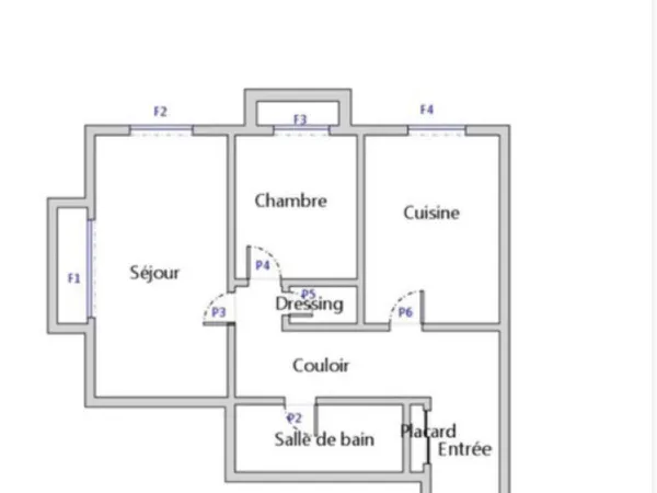 Appartement T2 quartier febvotte