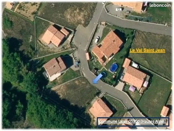 2 terrains viabilises a lazer (hautes alpes - 05)