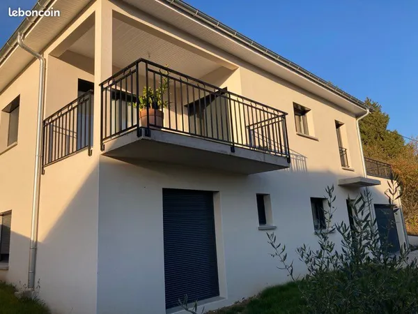 Maison neuve 4 chambres, 135 m2 proche Vienne