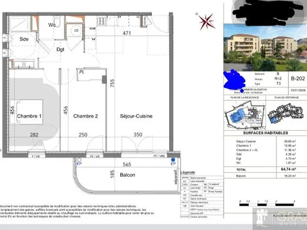 Appartement neuf Toulon Ouest
