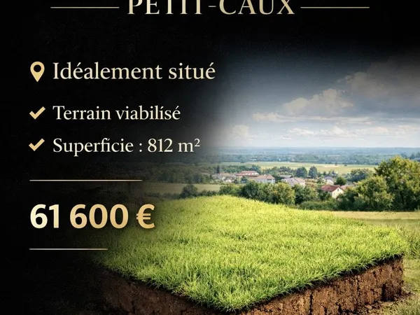 Terrain en individuel 812 m²