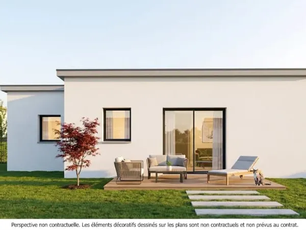 Maison neuve 3 pièces 59 m²