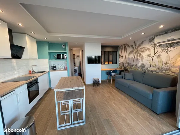 Appartement 28 m2. Parking et piscine