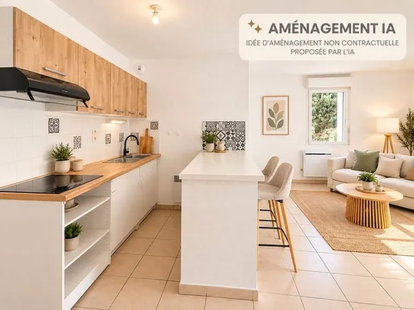 Appartement 3 pièces 62 m²