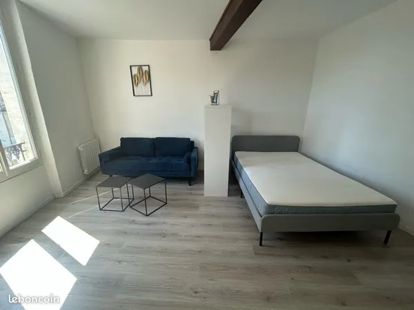 Studio meublé à louer Jarnac
