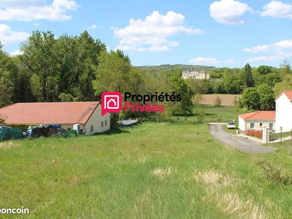 Terrain 1 296 m² Yssac La Tourette