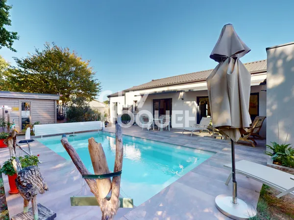 Maison contemporaine - Piscine - 4 chambres