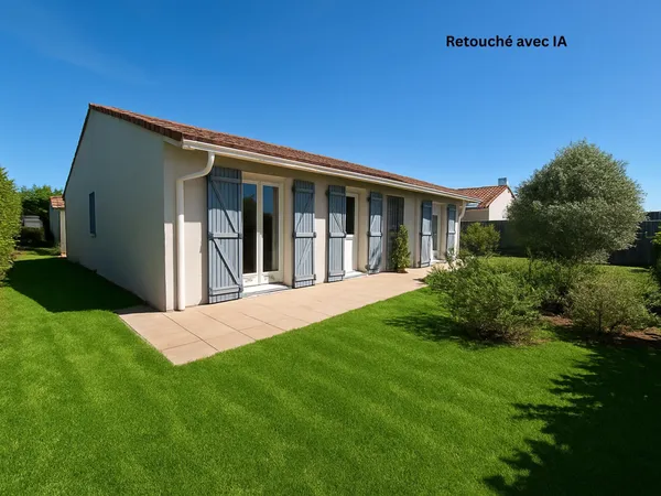 Maison plain pied 93m² 5 pièces + Dépendance 35m² 2 pièces