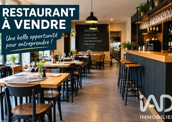 Fonds de commerce 1 pièce 115 m²