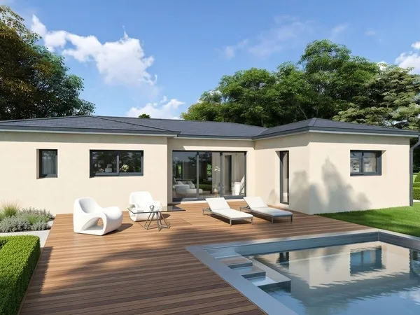 Terrain + maison 100 m²