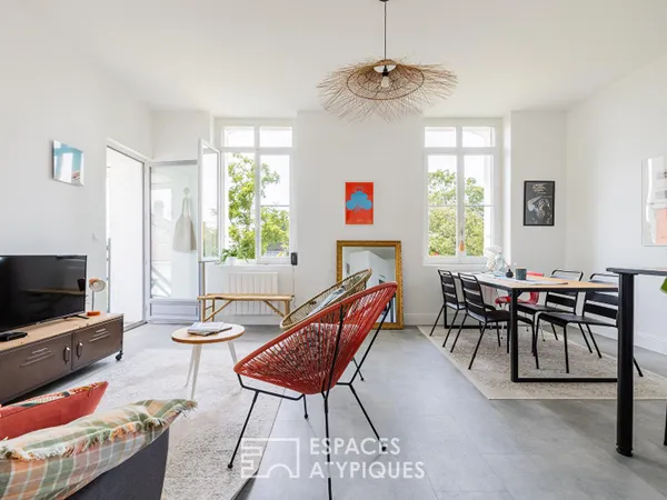 Appartement bohème chic et vue mer à Royan Foncillon