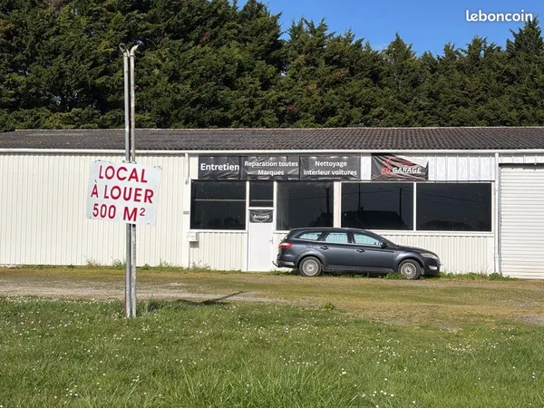 Local 500 m2 forte visibilité