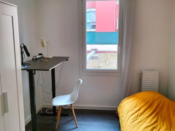 1 chambre dans Colocation étudiante de 3 pers. Dans un appartement de 67 m², meublé tout confort