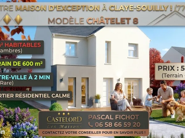 Maison 115 m² Claye Souilly