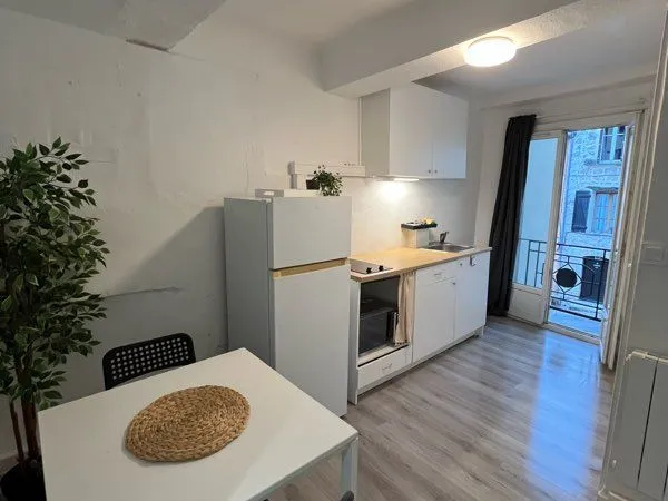Appartement 25 m² avec espace nuit séparé