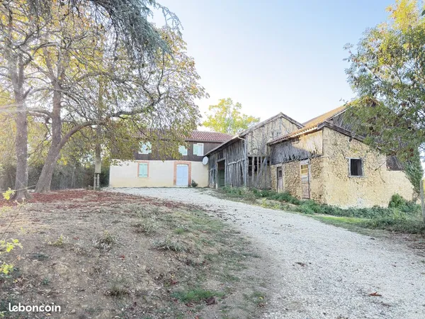 Maison type ferme gasconne