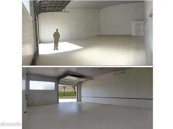 A louer : Local artisanal ou dépôt de 128 m² avec groupe sanitaire. - Bâtiment - B - lot N° 12