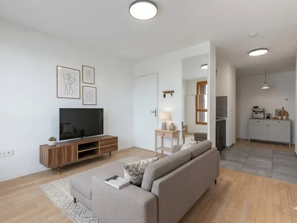 Vends studio - 26.91m² - quartier neuf La Chapelle Internationale