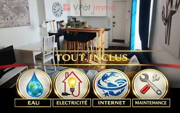 Appartement 2 pièces 25 m²