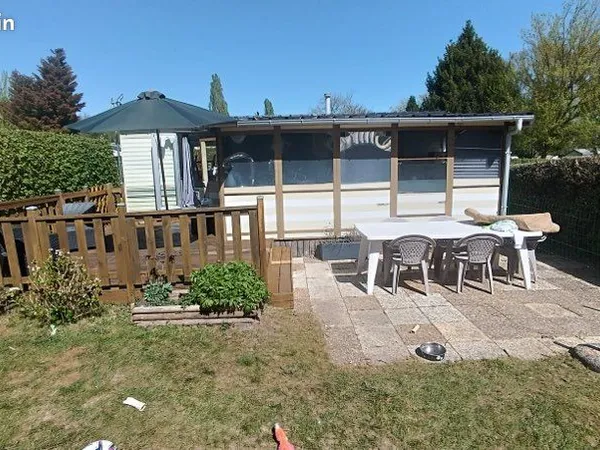 🏡🌿 à vendre - mobil-home avec jardin