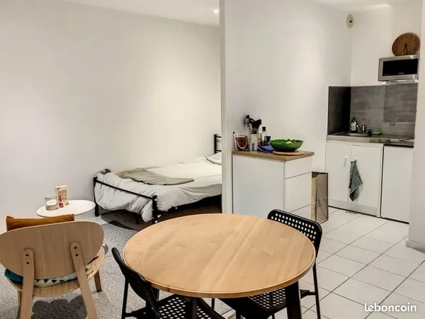 Appartement studio meublé - LYON 3 LACASSAGNE métro (sans soucis)