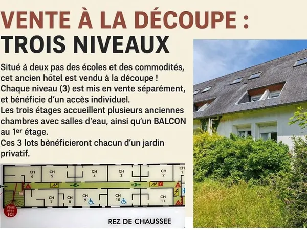Immeuble de rapport 250 m²