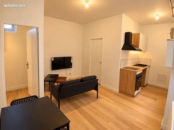 Appartement type T2 rénové - 26m2 - Quartier Citadelle - Chalon sur Saone
