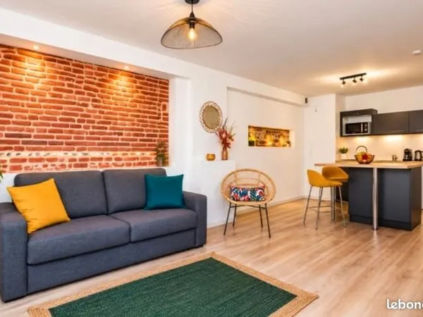 T2 40m2-Calme dans cour-Quartier Marengo