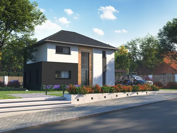 Terrain + maison 125 m²