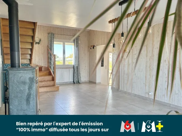 Maison familiale avec grand jardin, au calme