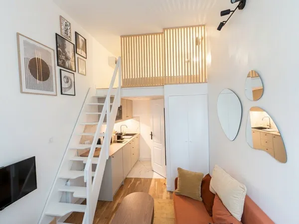 A LOUER: PIED-A-TERRE DE LUXE REFAIT A NEUF - PARIS 17e (AV NIEL/PEREIRE) - BAIL CIVIL