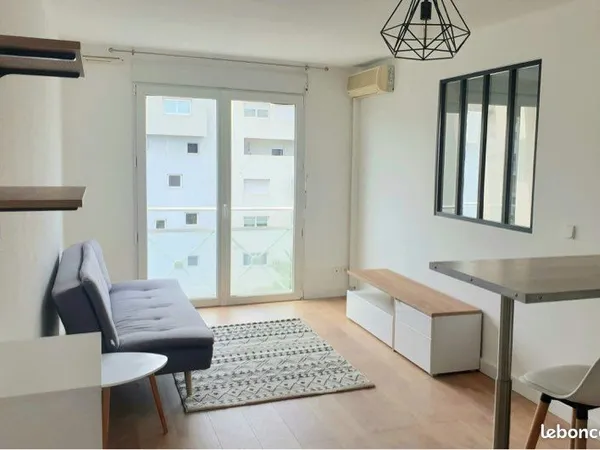 Appartement meublé 35 m² - Bd Kennedy Perpignan - Parking inclus
