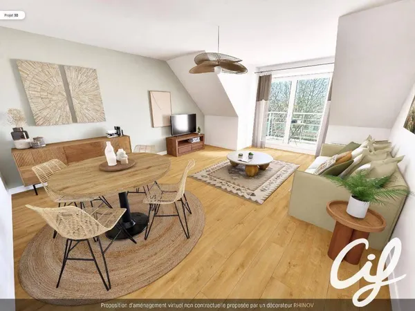 Appartement 4 pièces 78 m²