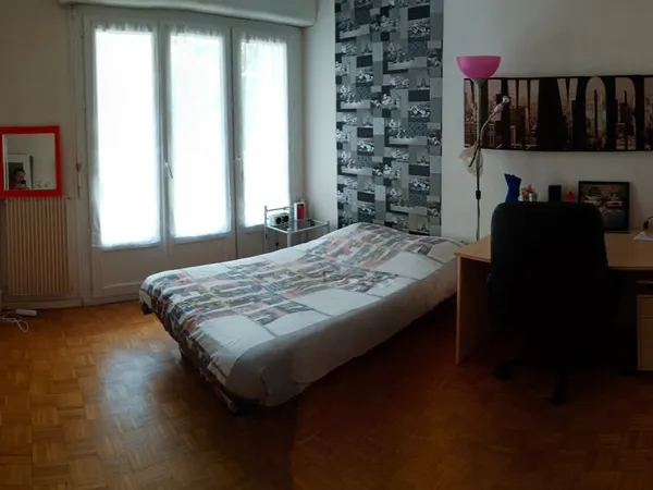 Chambre meublée 12m² avec balcon, Villejean-Kennedy