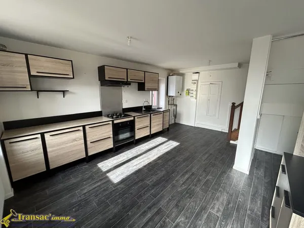 Maison 3 pièces 64m2 avec garage et jardin