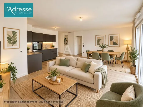 Appartement 4 pièces 75 m²