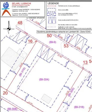 Terrain constructible