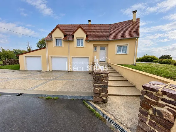 Proche de FALAISE - Pavillon avec double garage et superbe vue sur la campagne